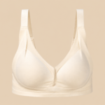 Belle Rêve Cream Full Coverage Non-Wired Comfort Bra | Soft Everyday Bra with Wide Adjustable Straps