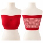 Air Mesh Seamless Sports Bra | tube Bra | Breathable Wireless Racerback Bra – Available in 7 Colors - Image 3