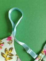Mint Floral Push-Up Bra | Padded Underwire Bra with Rose Print – Contour T-Shirt Bra - Image 8