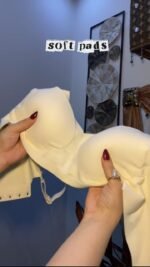 Belle Rêve Cream Full Coverage Non-Wired Comfort Bra | Soft Everyday Bra with Wide Adjustable Straps - Image 10