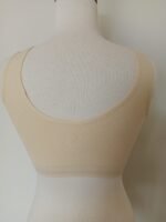Women's Sports Bra | Wireless Padded Heart Cutout Mesh Racerback - Image 6