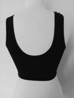 Women's Sports Bra | Wireless Padded Heart Cutout Mesh Racerback - Image 13