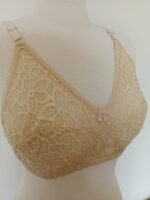 Lace Bra for Women Non Padded Wireless Full Coverage - Image 4