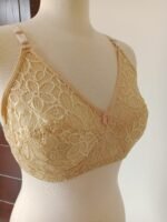 Lace Bra for Women Non Padded Wireless Full Coverage - Image 7