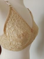 Lace Bra for Women Non Padded Wireless Full Coverage - Image 3